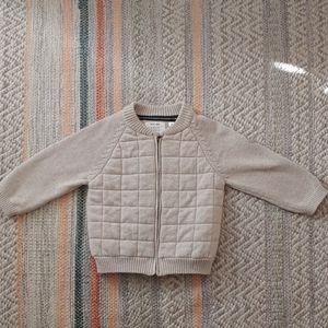 Zara zip up sweater
